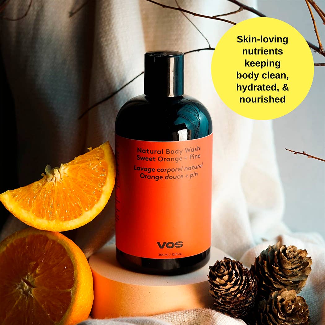 Gel Douche Orange Douce et Pin VOS BODY - Ex - voto