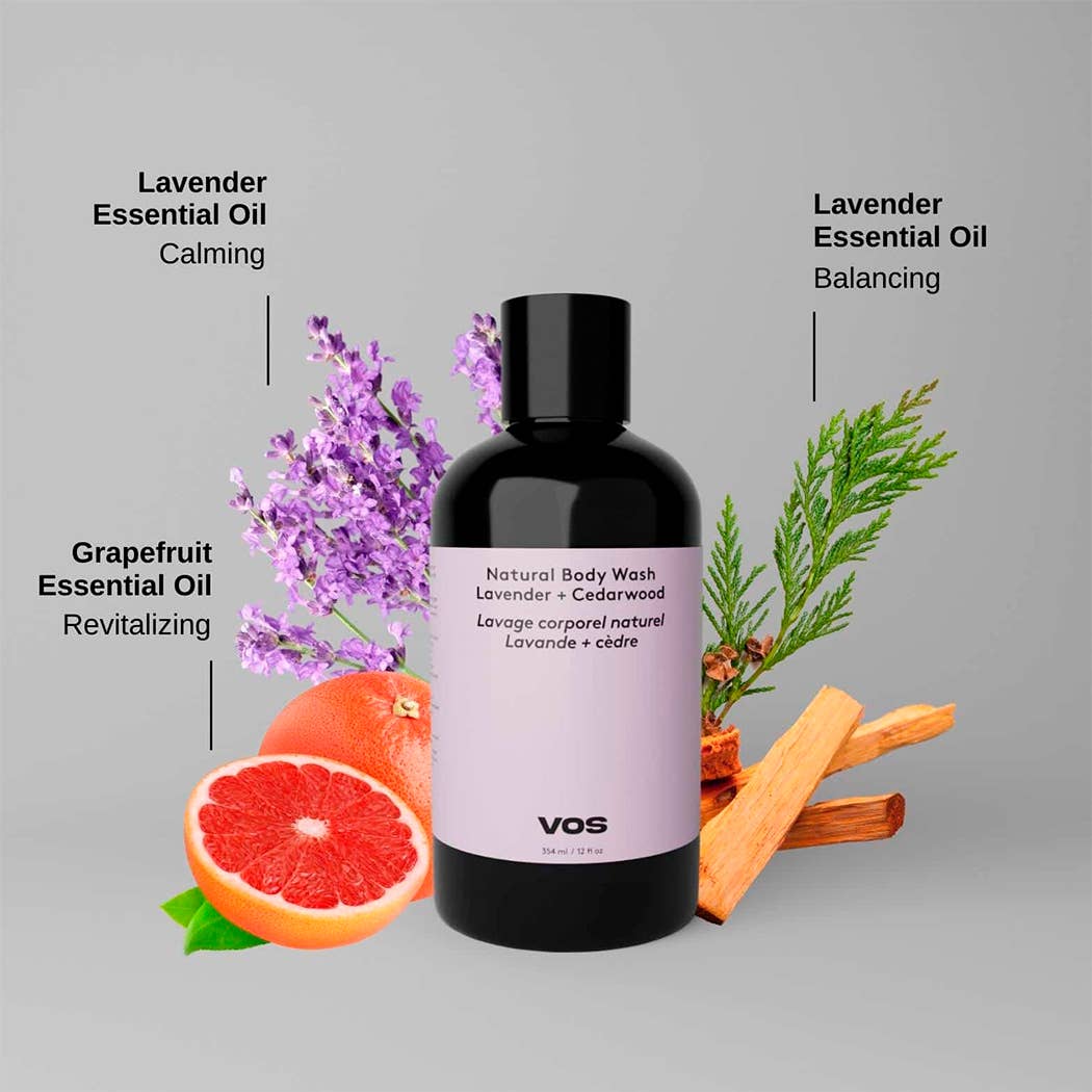 Gel Douche Relaxant Lavande et Cèdre VOS BODY - Ex - voto