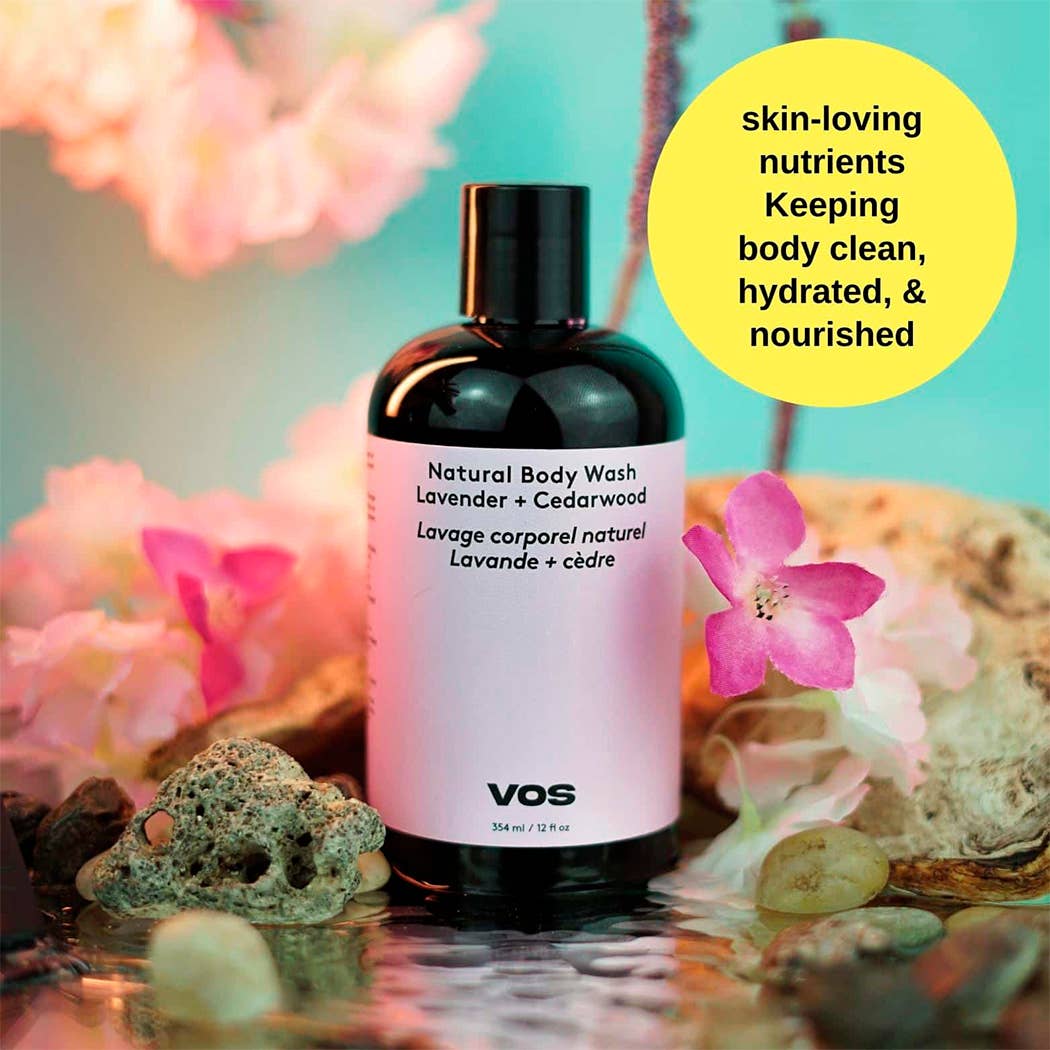 Gel Douche Relaxant Lavande et Cèdre VOS BODY - Ex - voto