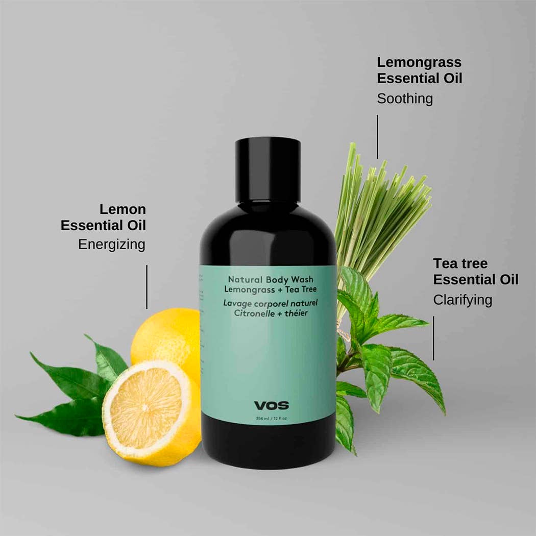 Gel Douche Uplift Citronnelle et Théier VOS BODY - Ex - voto