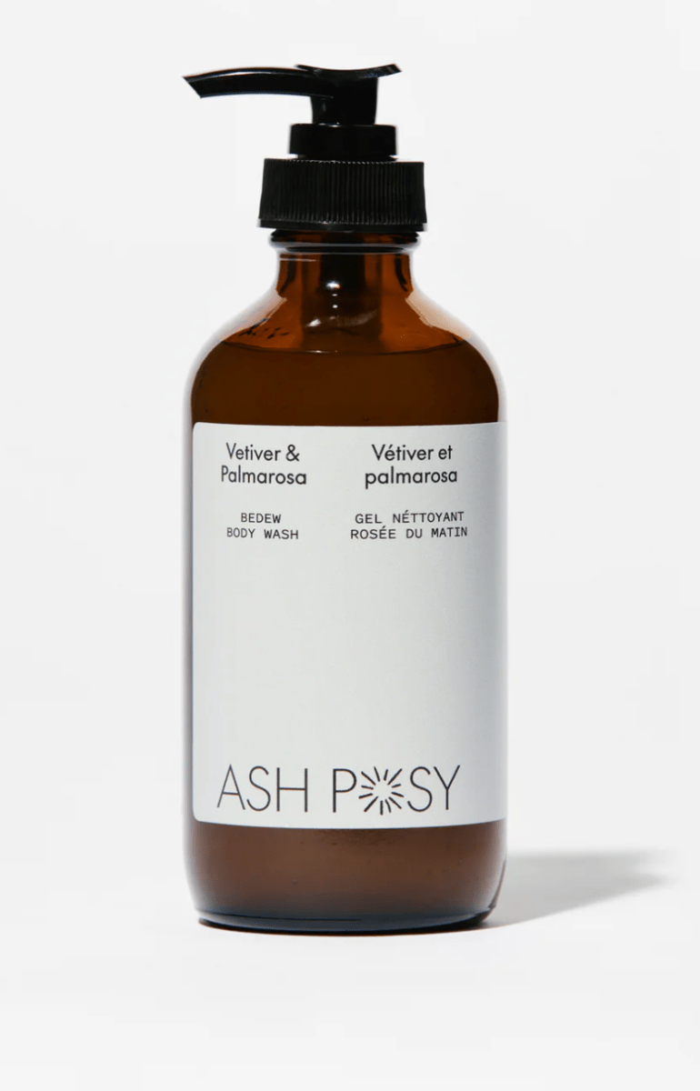 Gel Nettoyant Rosée Vetiver et Palmarosa Ash Posy - Ex - voto