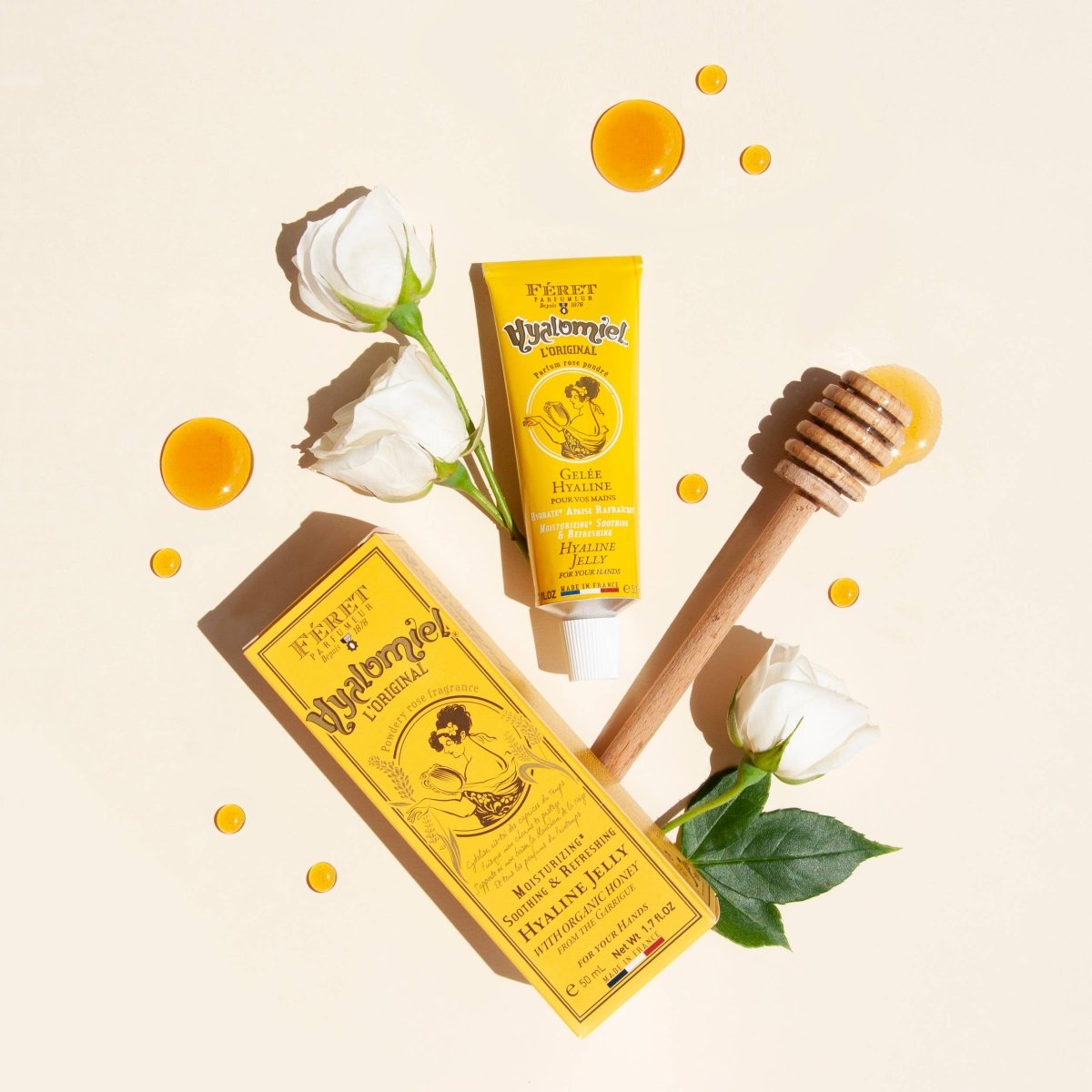 Gelée Hyaline Rose et Miel Feret Parfumeur - Ex - voto