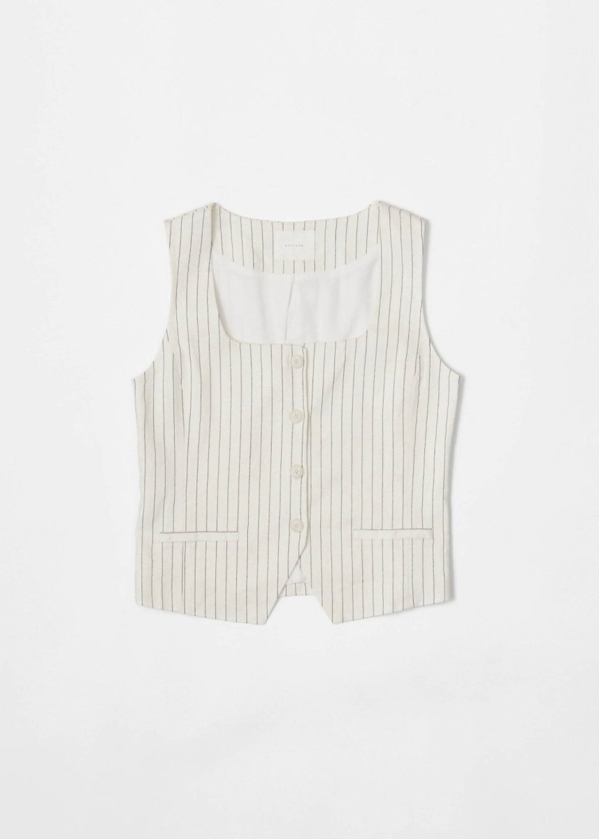 Gilet Frances All Row Ivoire SOLDE - Vente Finale - Ex - voto