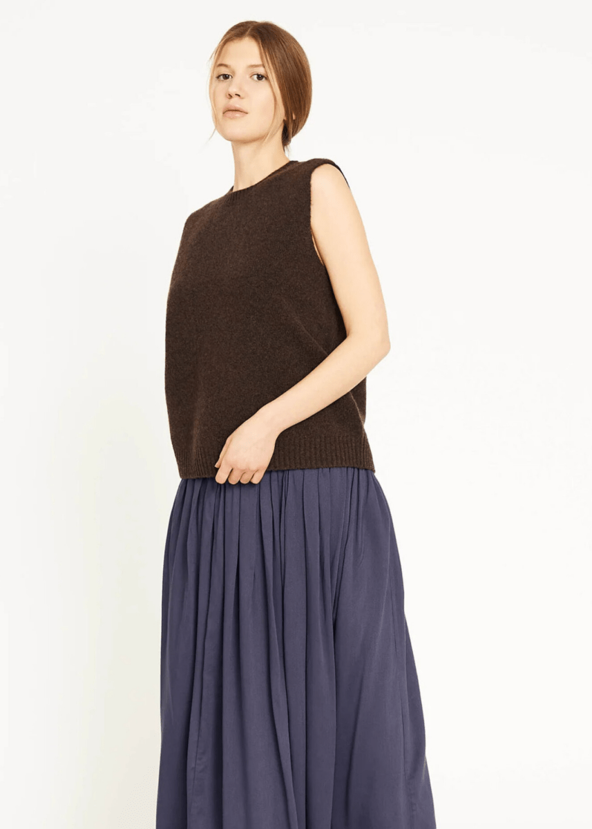 Gilet Kennedy Naïf Chocolat - Ex - voto