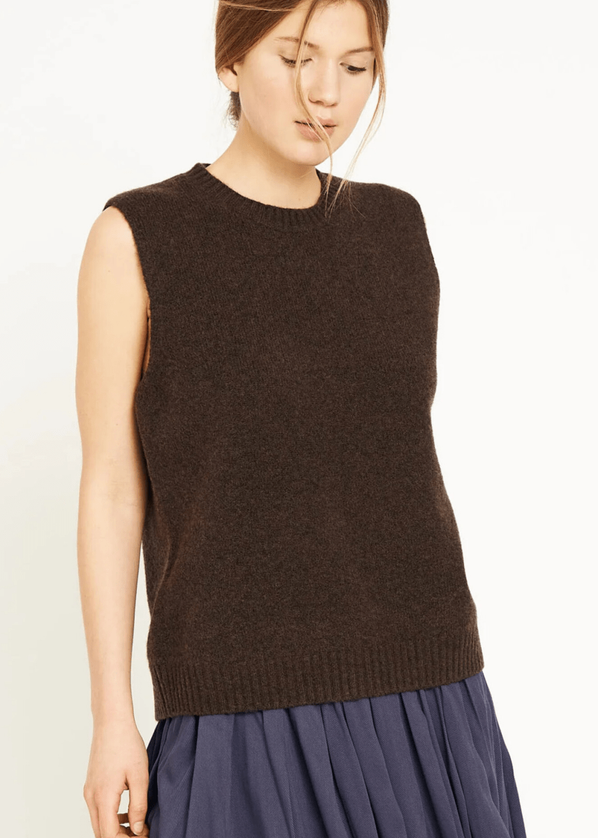 Gilet Kennedy Naïf Chocolat - Ex - voto