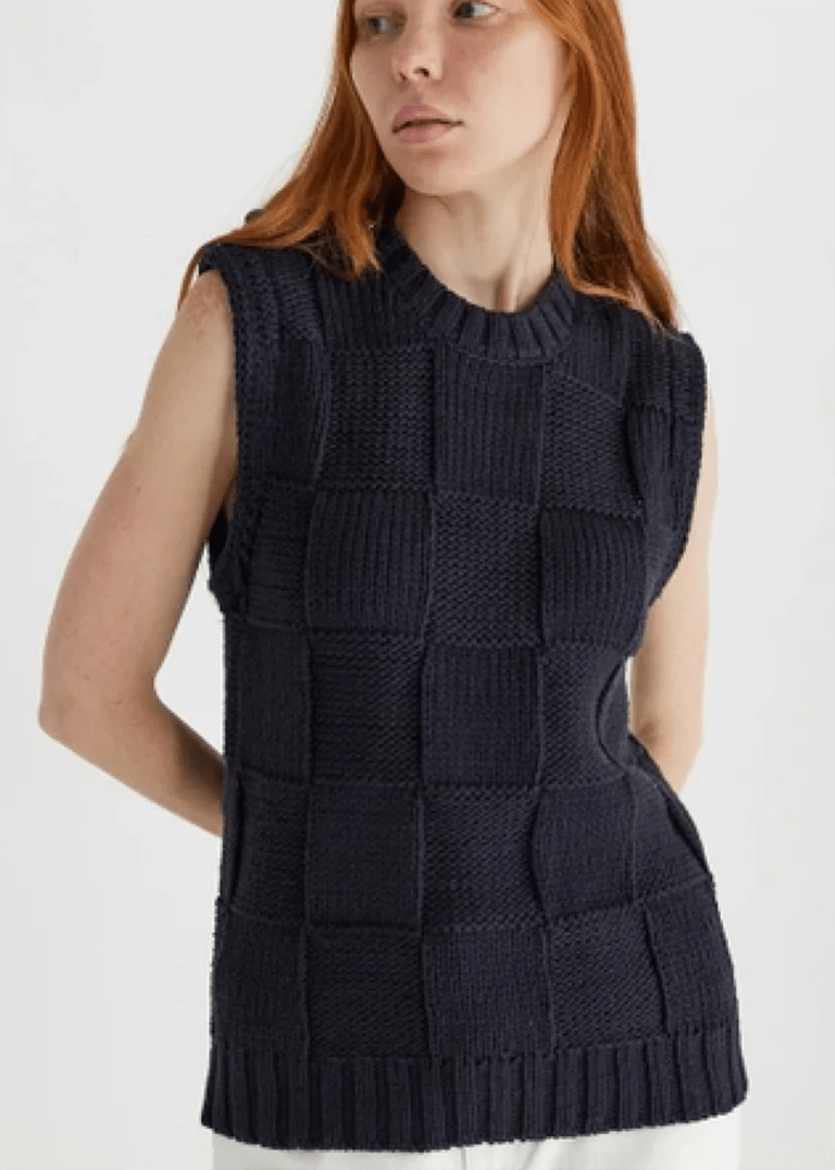 Gilet Kieran All Row Marine SOLDE - Vente Finale - Ex - voto