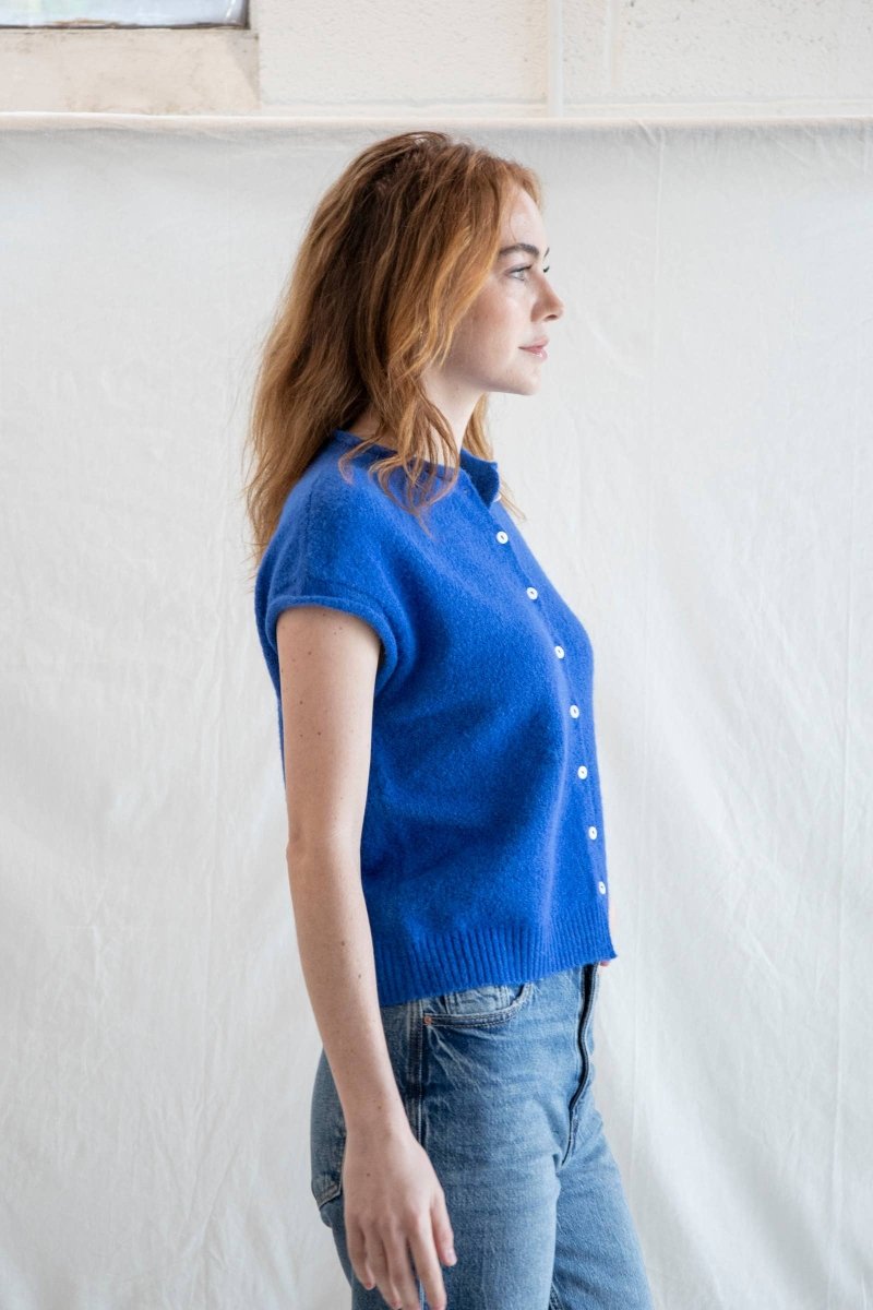 Gilet Piper Bleu Things Between - Ex - voto