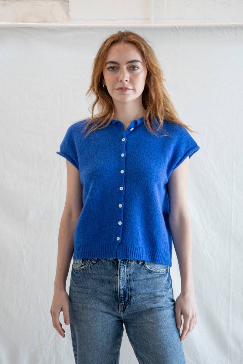 Gilet Piper Bleu Things Between - Ex - voto