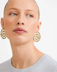 Grandes Boucles d'Oreilles Still Pilgrim (Or ou Argent) - Ex-voto