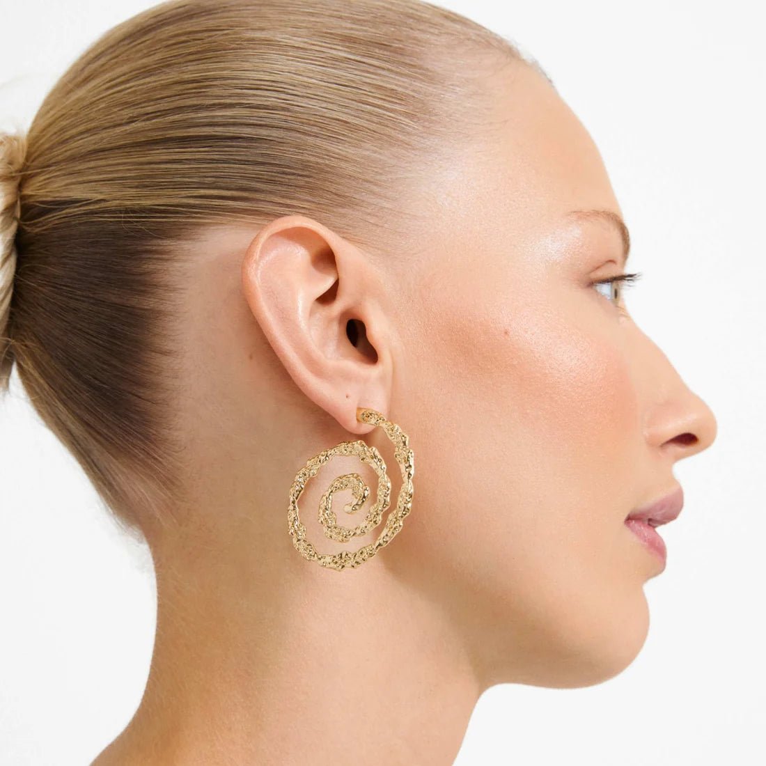 Grandes Boucles d'Oreilles Still Pilgrim (Or ou Argent) - Ex-voto