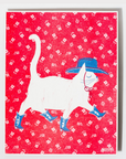 Affiche Riso Cowboy Cat Bromstad Printing Co.