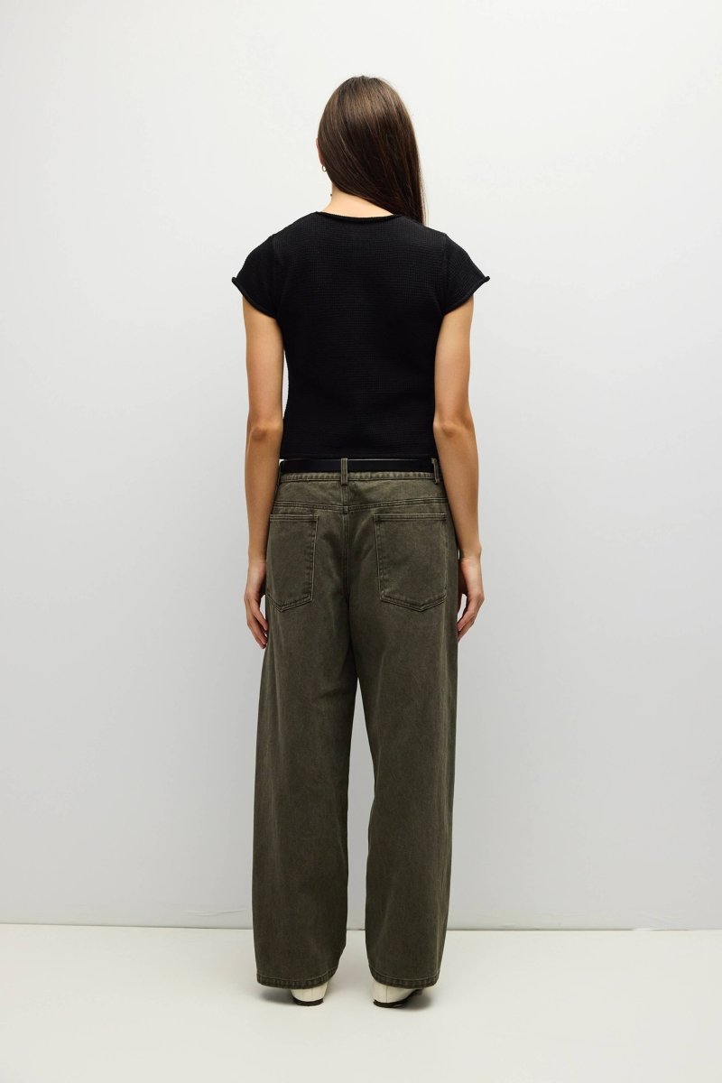 Haut Alana Noir All Row - Ex-voto