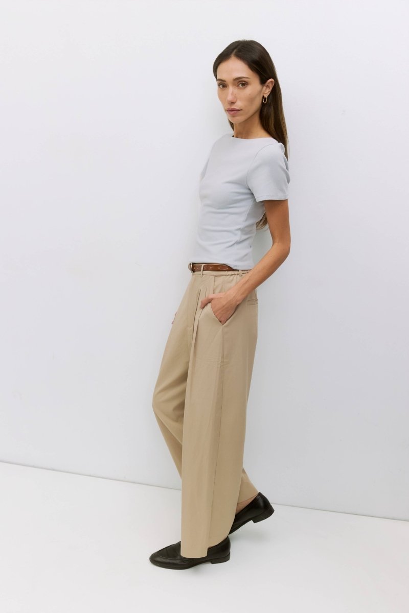 Haut Breanna Bleu Poudre All Row - Ex - voto