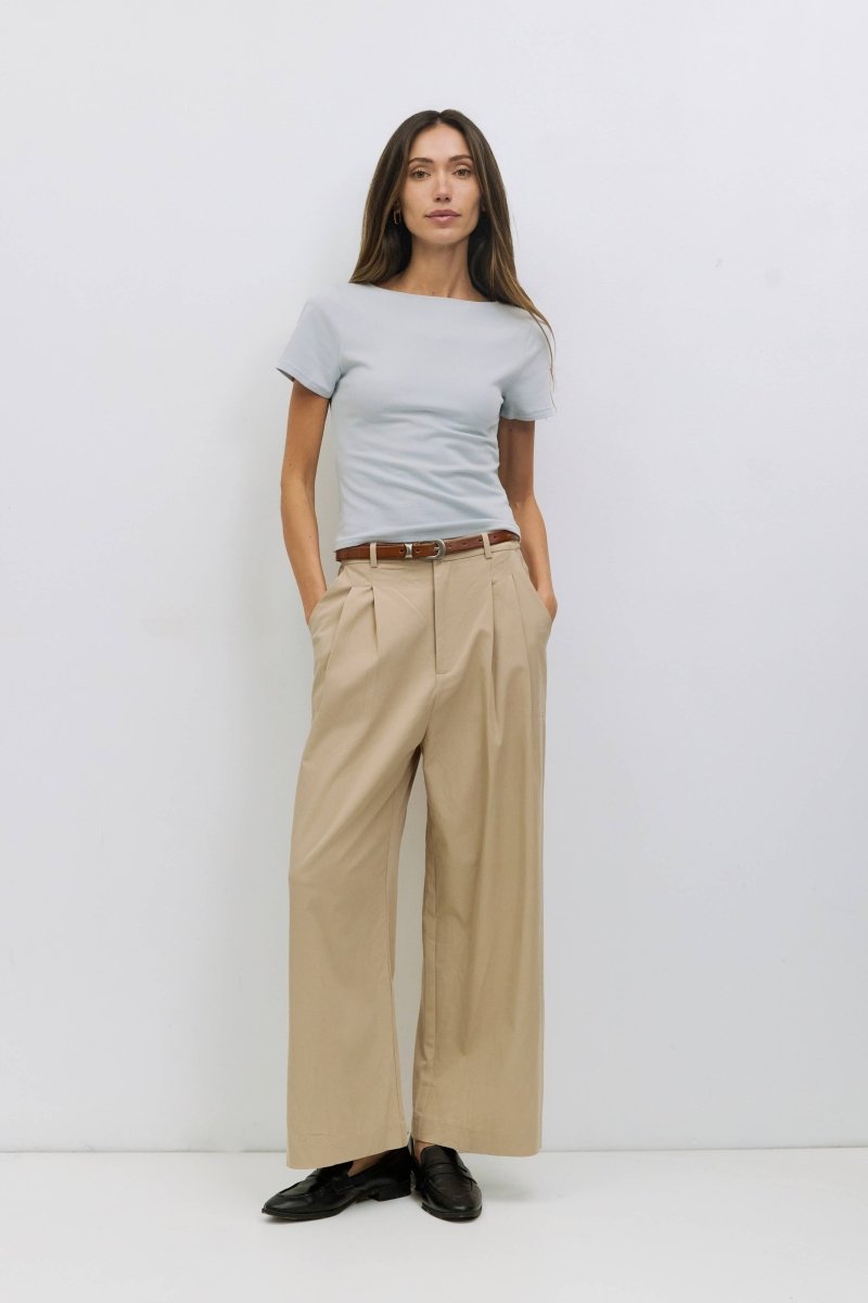 Haut Breanna Bleu Poudre All Row - Ex - voto