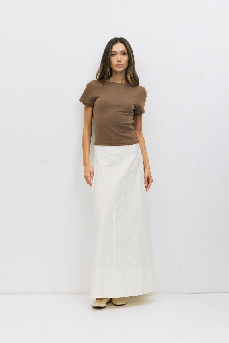 Haut Breanna Brun All Row - Ex - voto