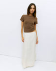 Haut Breanna Brun All Row - Ex - voto