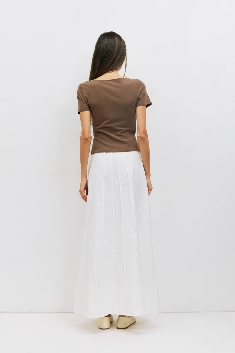 Haut Breanna Brun All Row - Ex - voto