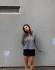 Haut Kathleen Mod Ref Bleu et Brun - Ex - voto