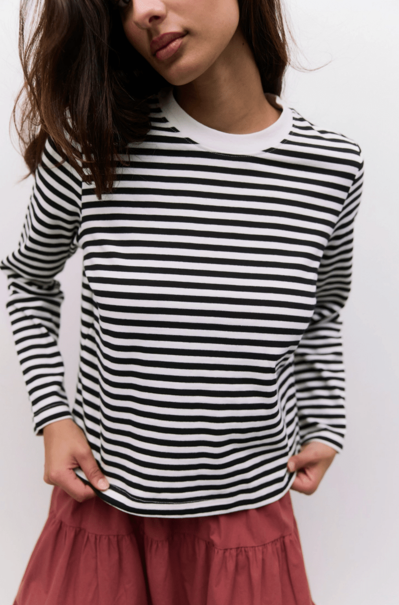 Haut Kathleen Mod Ref Noir et Blanc - Ex - voto