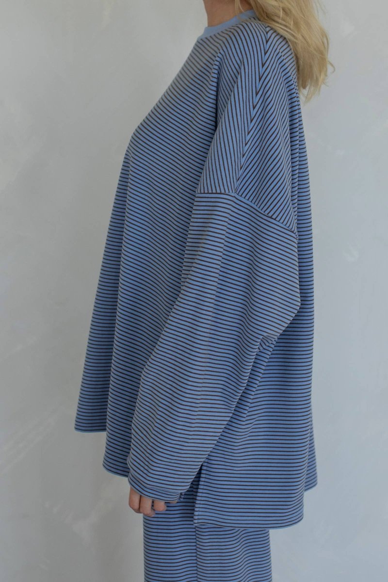 Haut Levi Rayures Bleues Things Between - Ex-voto