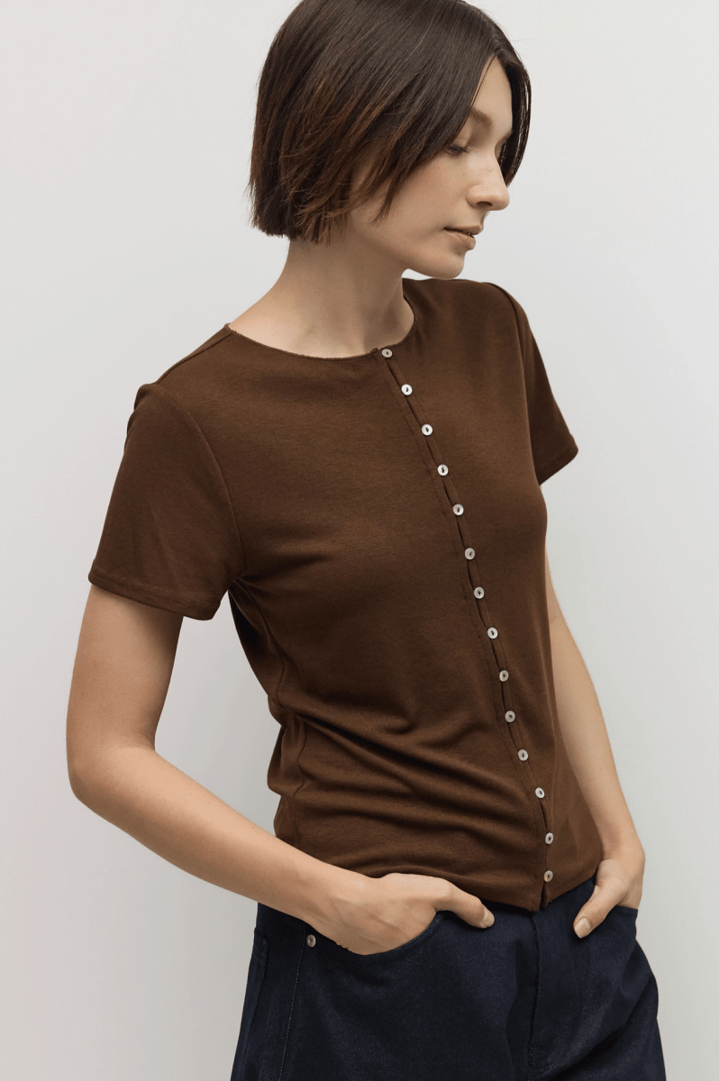Haut Lucy Brun Mod Ref - Ex-voto