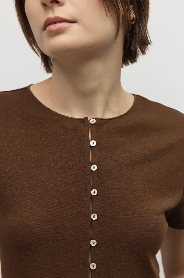 Haut Lucy Brun Mod Ref - Ex-voto