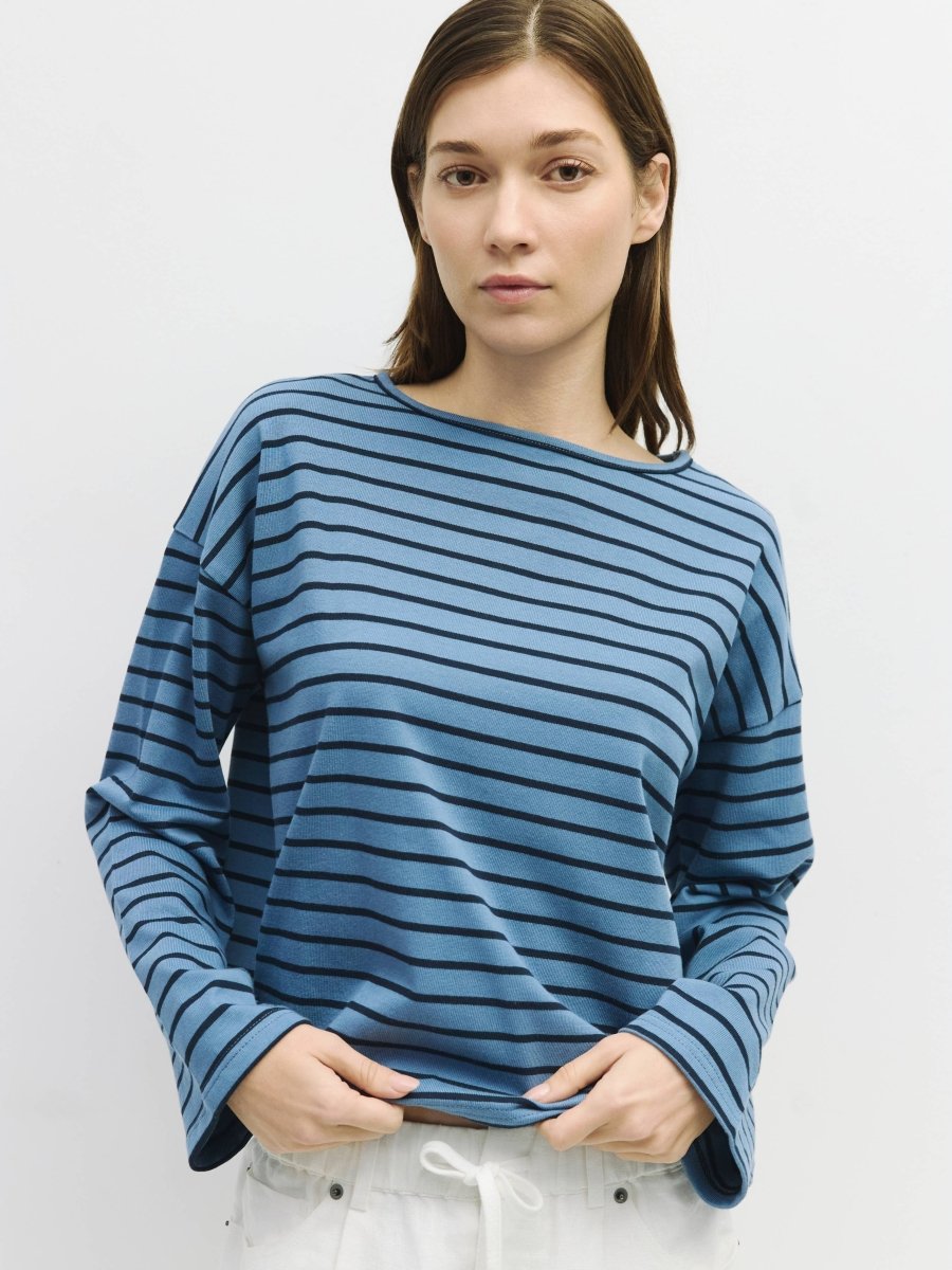 Haut Moore All Row Bleu - Ex - voto