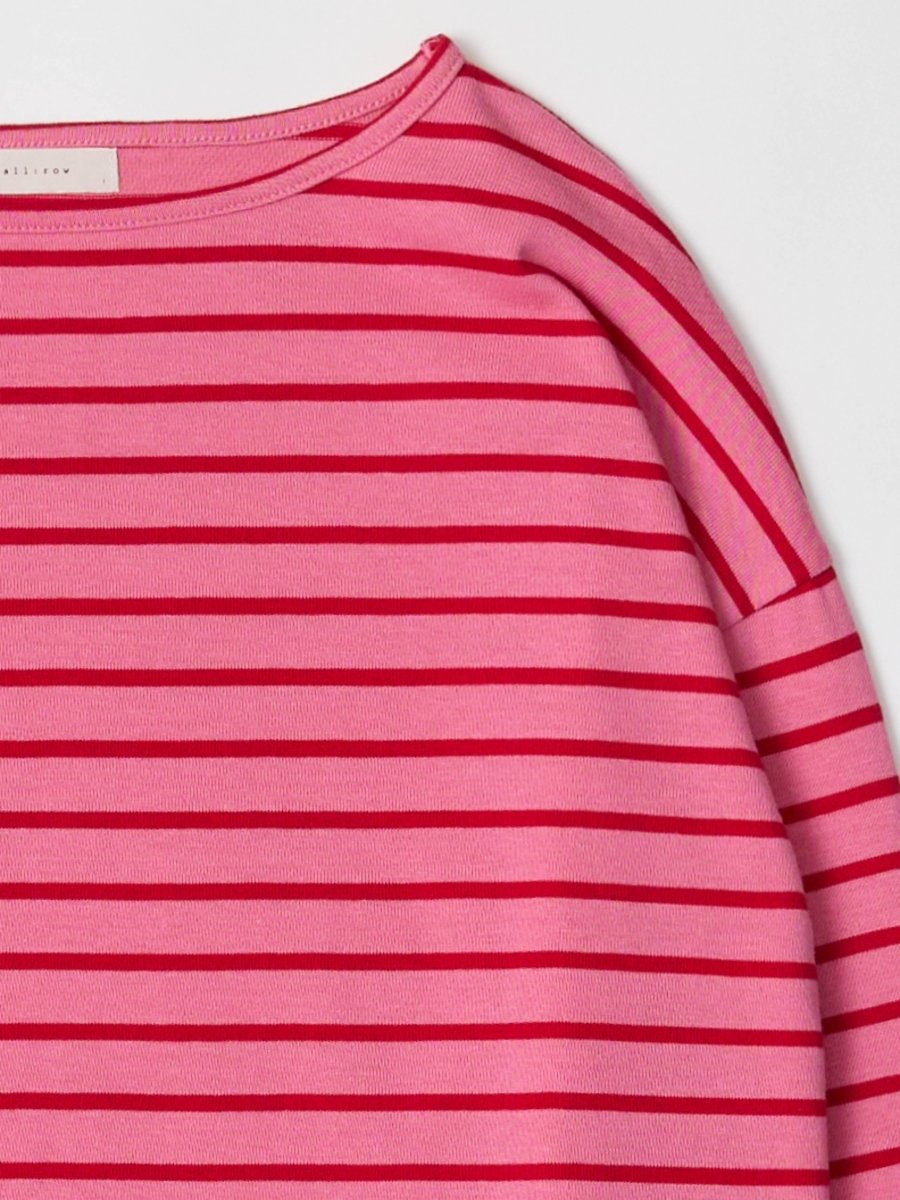 Haut Moore All Row Rose et Rouge - Ex - voto