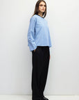 Haut Rayé Jessie Bleu All Row - Ex-voto