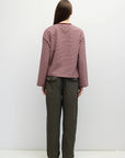 Haut Rayé Jessie Rose et Bourgogne All Row - Ex-voto
