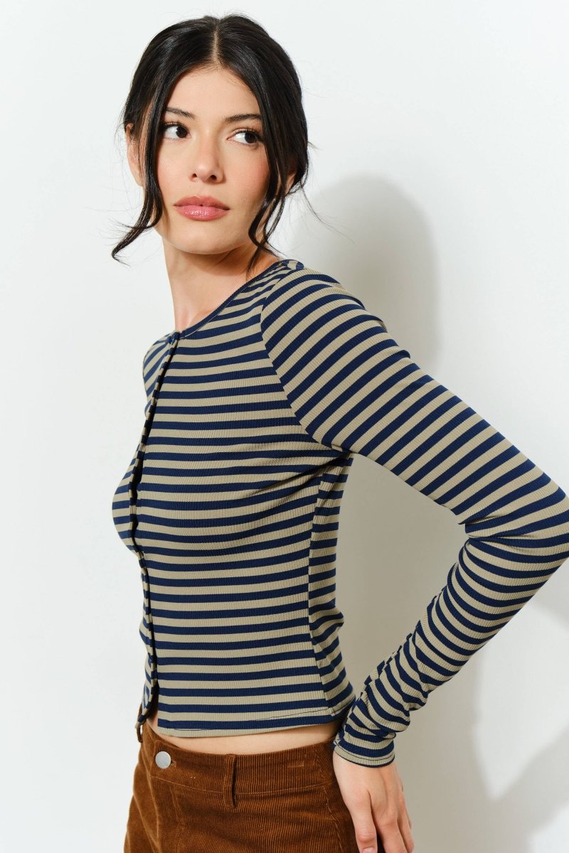 Haut Rayé Olive Luca PRGA - Ex - voto