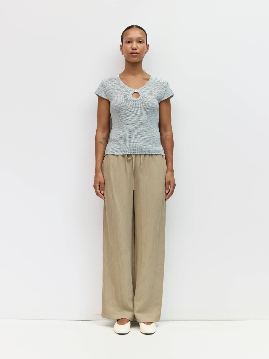 Haut Wesly All Row Bleu - Ex-voto