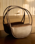 Monk & Anna Akiko Hematite Bag