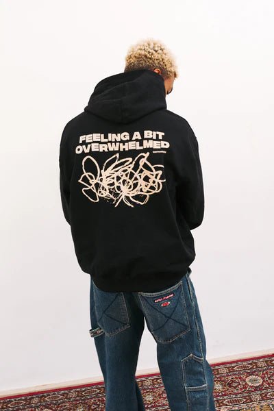Hoodie Feeling a bit Overwhelmed Catharsis SOLDE - Vente finale - Ex - voto