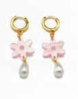 Dconstruct Pearl & Flower Earrings (2 Options Available)