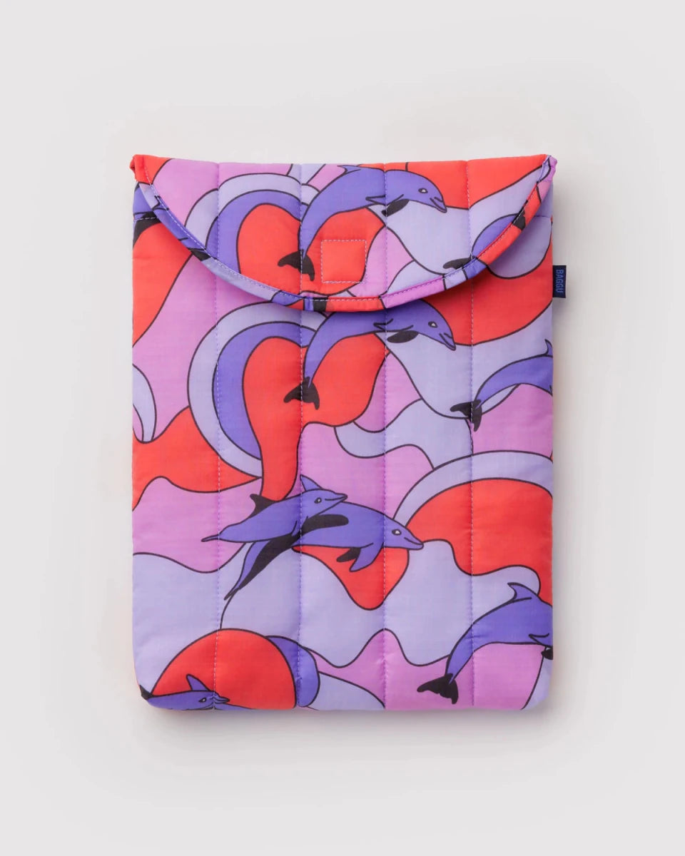Housse pour ordinateur 13/14po Baggu Dolphins - Ex - voto