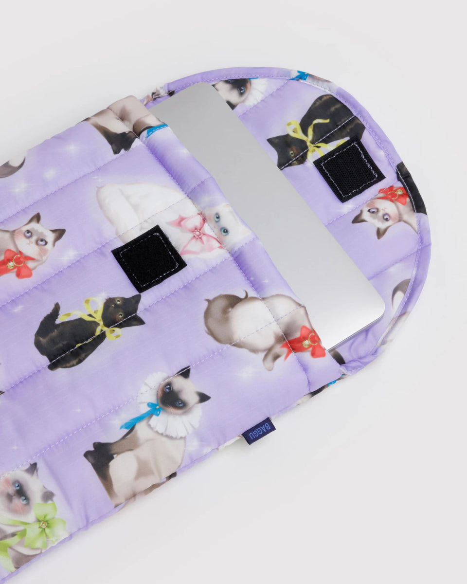 Housse pour ordinateur 13/14po Baggu Fancy Cats - Ex - voto
