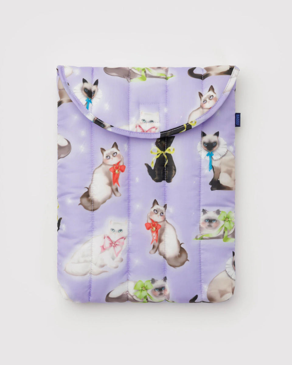 Housse pour ordinateur 13/14po Baggu Fancy Cats - Ex - voto