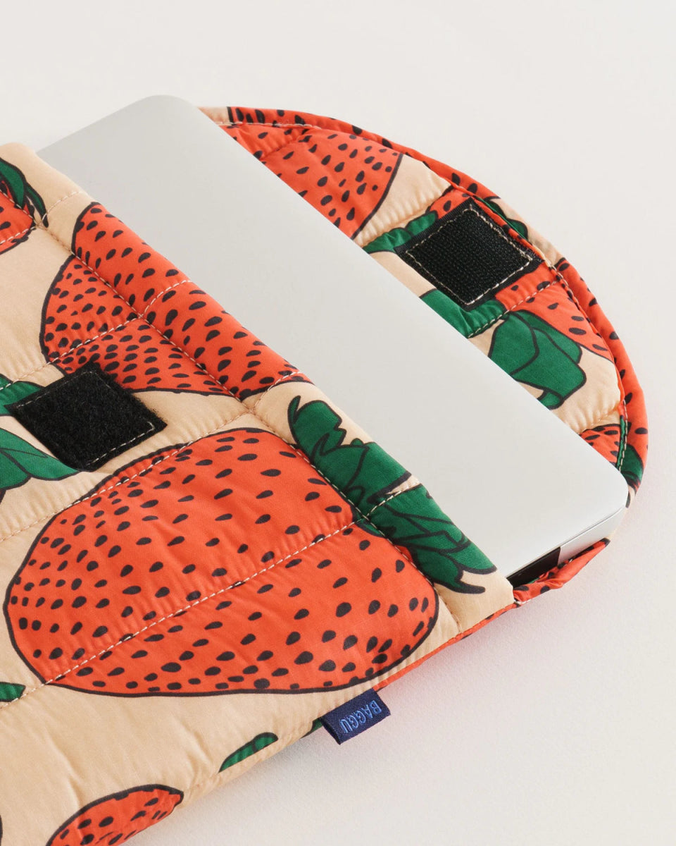 Housse pour ordinateur 13/14po Baggu Fraise - Ex - voto