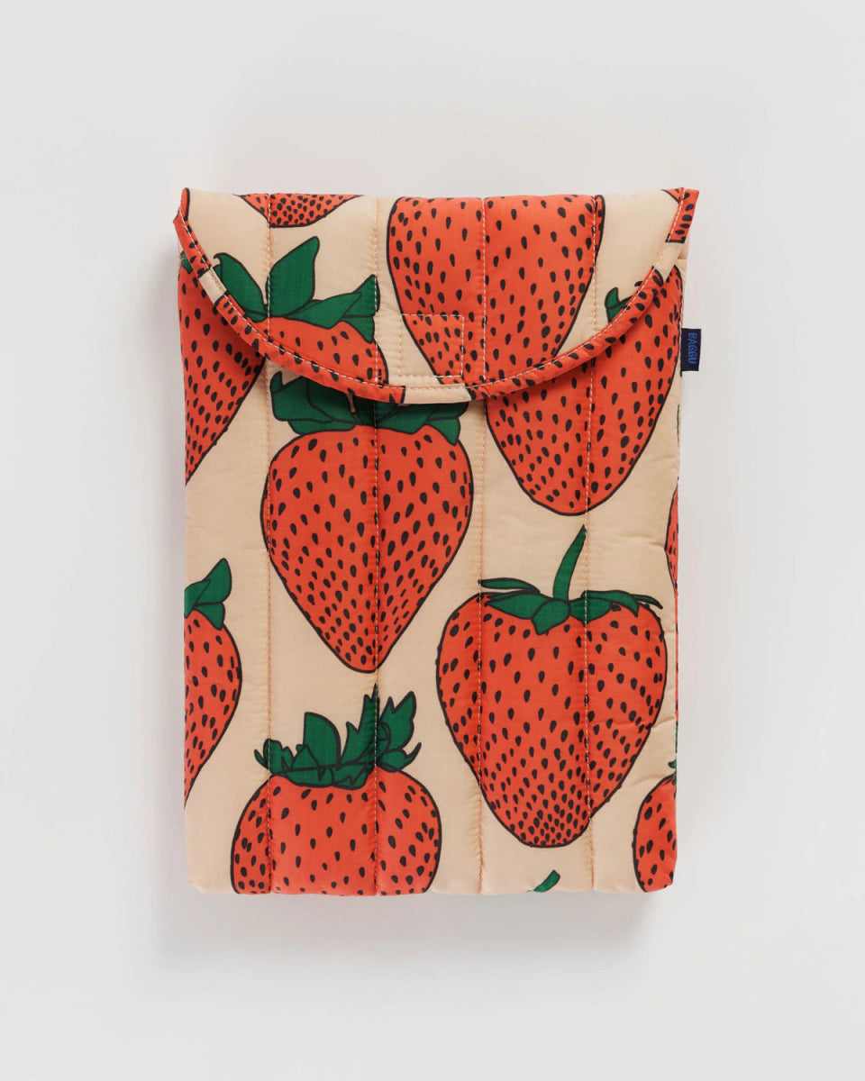Housse pour ordinateur 13/14po Baggu Fraise - Ex - voto