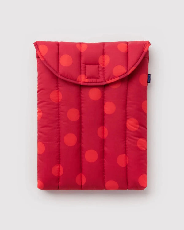 Housse pour ordinateur 13/14po Baggu Red Polka Dot - Ex-voto