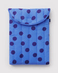 Housse pour ordinateur 16po Baggu Blue Polka Dot - Ex-voto