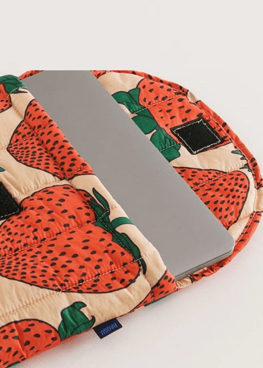 Housse pour ordinateur 16po Baggu Fraises - Ex - voto