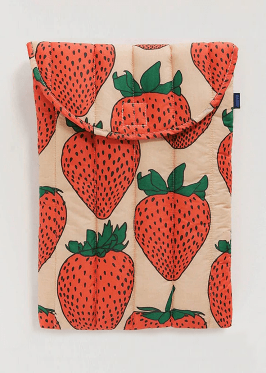 Housse pour ordinateur 16po Baggu Fraises - Ex - voto