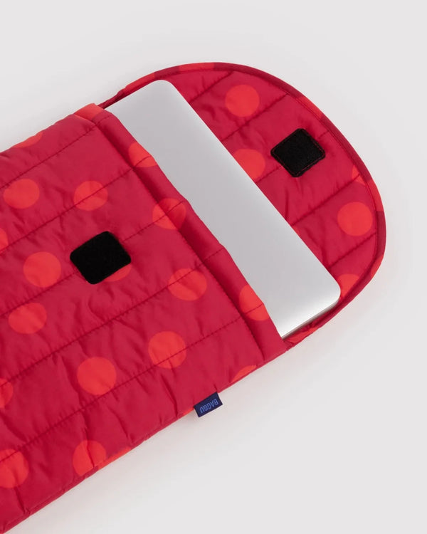 Housse pour ordinateur 16po Baggu Red Polka Dot - Ex-voto