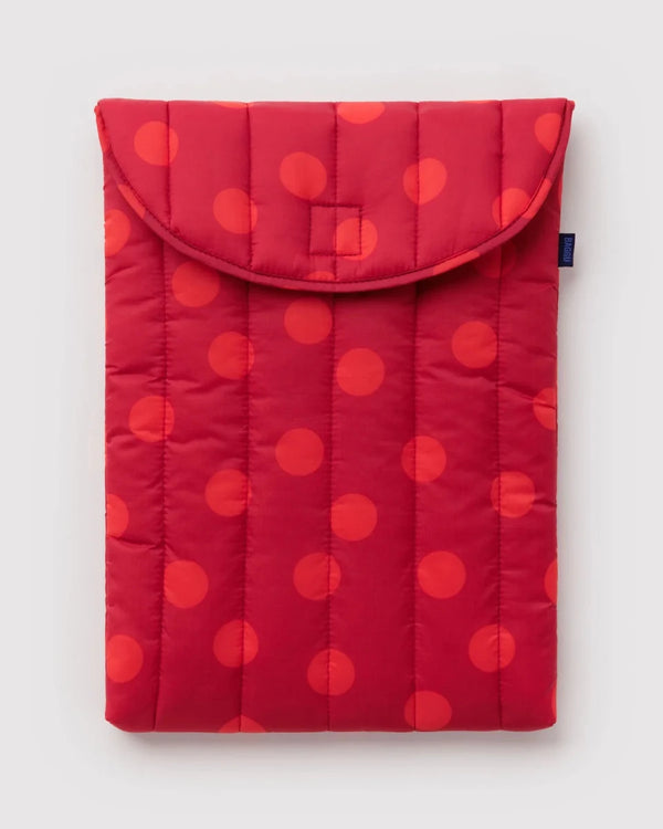 Housse pour ordinateur 16po Baggu Red Polka Dot - Ex-voto