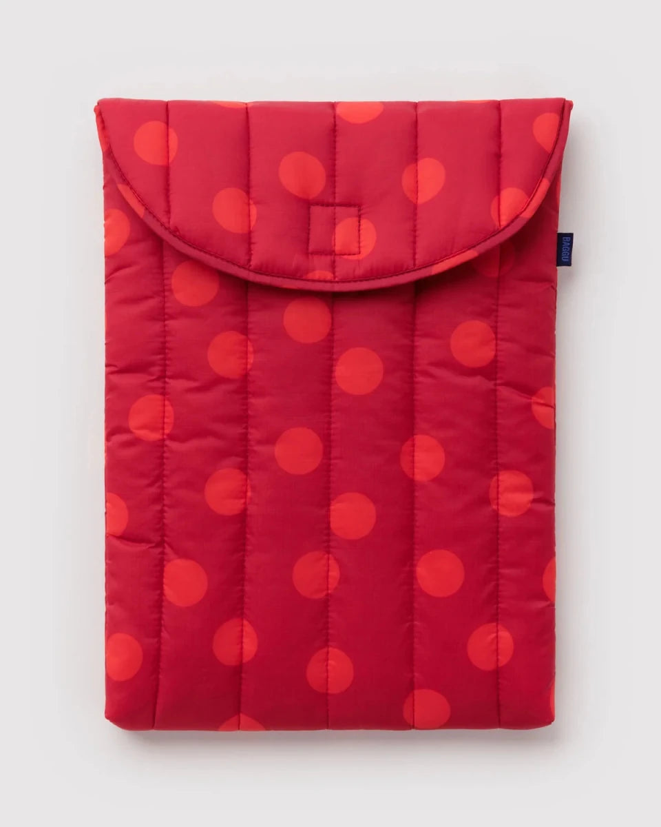 Housse pour ordinateur 16po Baggu Red Polka Dot - Ex-voto