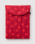 Housse pour ordinateur 16po Baggu Red Polka Dot - Ex-voto