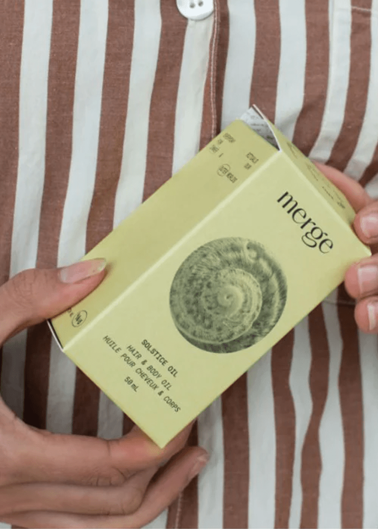 Huile Cheveux et Corps Solstice Merge - Ex - voto