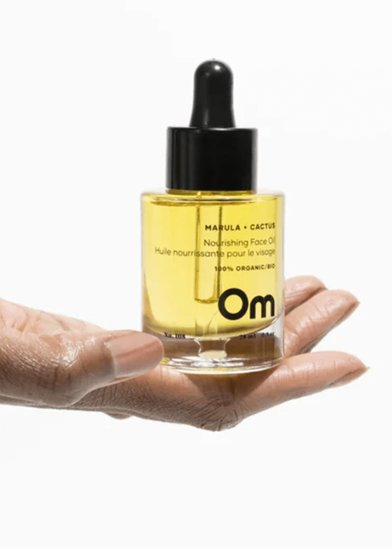 Huile Nourissante Marula et Cactus pour le Visage 28ml Om Organics - Ex - voto